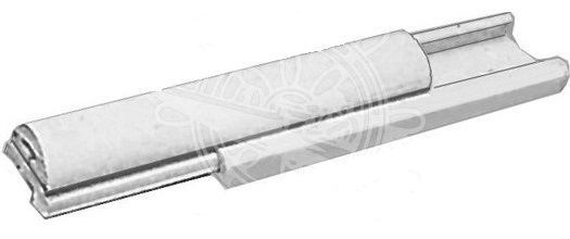 PVC kerületi kopás 40 mm 2. részlet