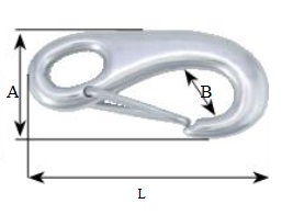 AQUINOX Karabiner füllel