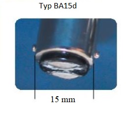 LED izzó BA15d