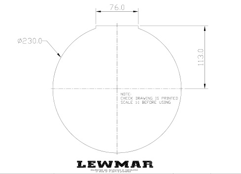 A Lewmar ablakok műszaki adatai