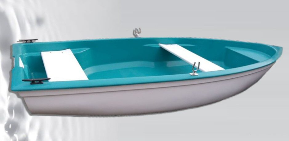 AQUA SYBB üvegszálas csónak SI-04 dupla fenékkel - 370x1372x50cm