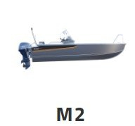 BUSTER M2 kétkonzolos motorcsónak - 4,86 m