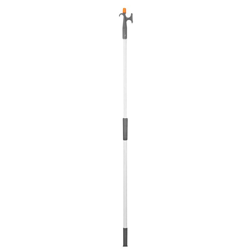 Teleszkópos alumínium csáklya szürke 118-196 cm, Ø 30 mm