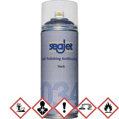 SEAJET Algagátló spray, Fekete 400 ml