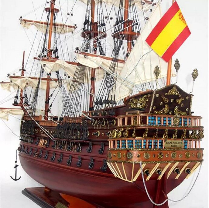 SAN FELIPE vitorlás modell - 92 cm