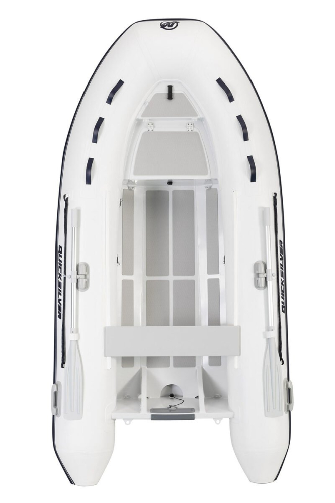 QUICKSILVER 320 ALU RIB tömör padlóval, fehér