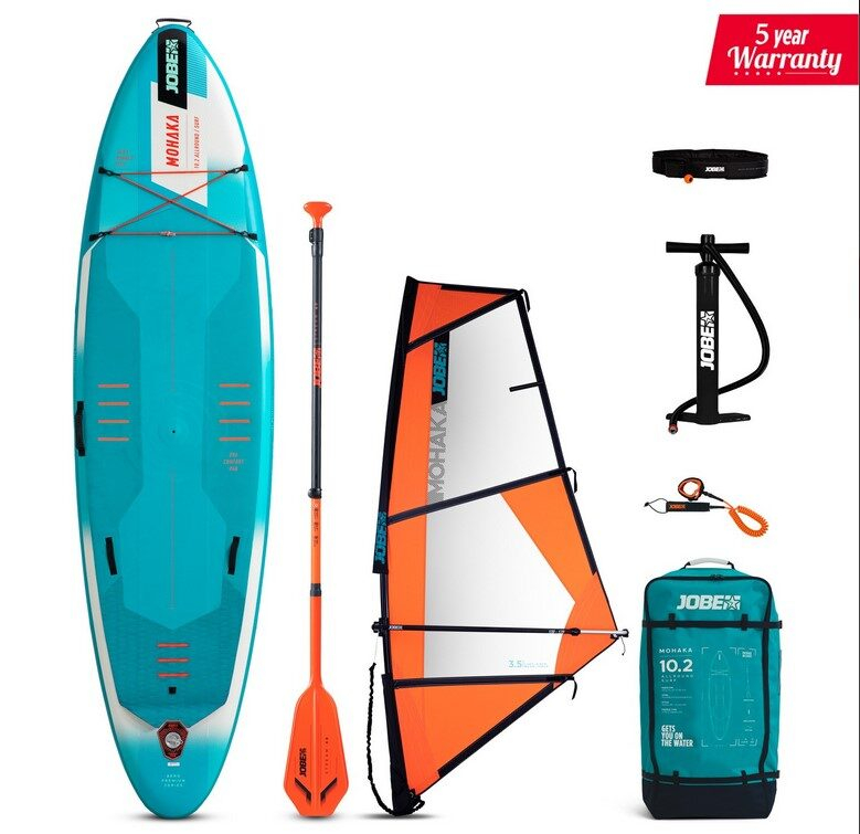 JOBE Mohaka 10.2 SUP deszka + SUP vitorla 3,5 m2 csomag