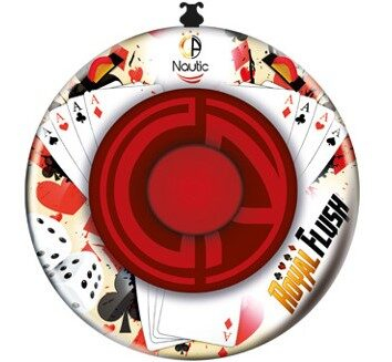 SKITUBE ROYAL FLUSH vízi fánk - funtube 1P - Φ 135 cm