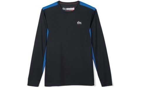TBS TEEHOP póló - sötétszürke