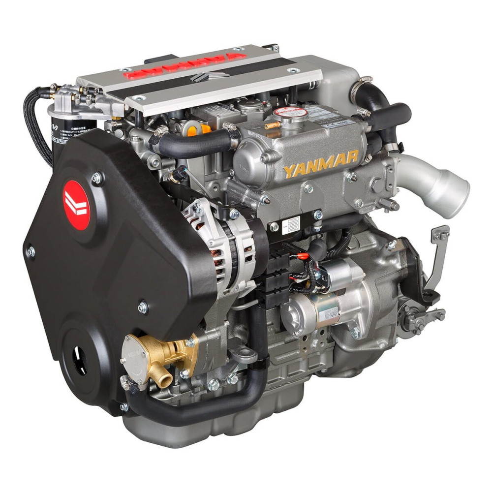 YANMAR 3JH40 KM35A 7°-os sebességváltóval - 40 LE