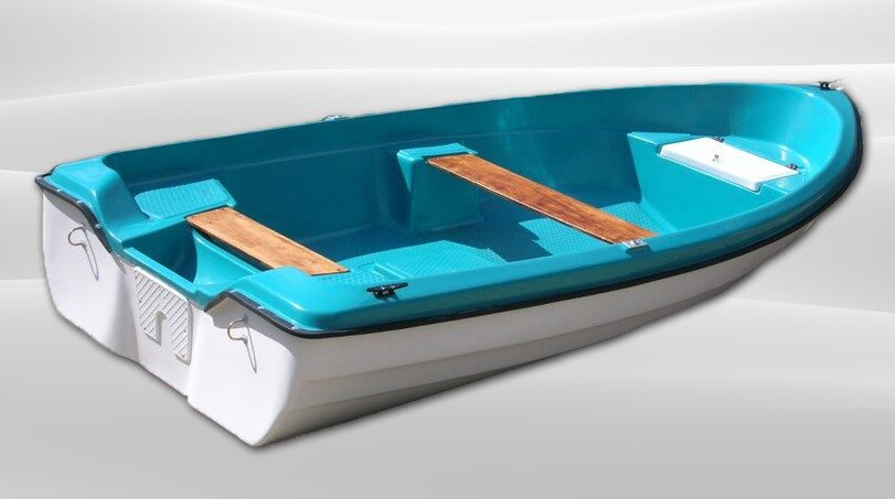 AQUA SYBB üvegszálas csónak SWB-04 dupla fenékkel - 360x170x75cm