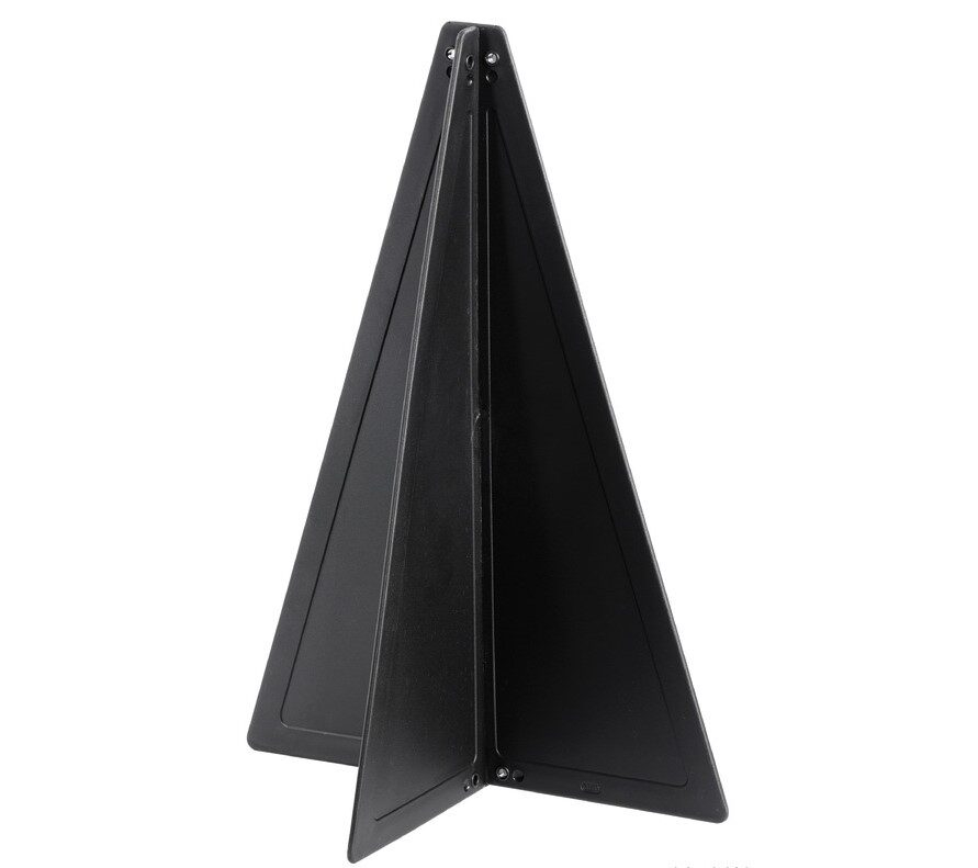 Fekete jelzőkúp vitorlásokhoz 470 mm