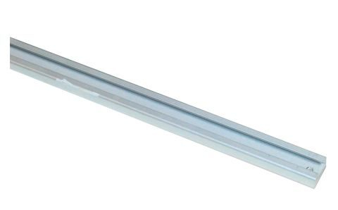 Eloxált alumínium sín ezüst, 55 cm