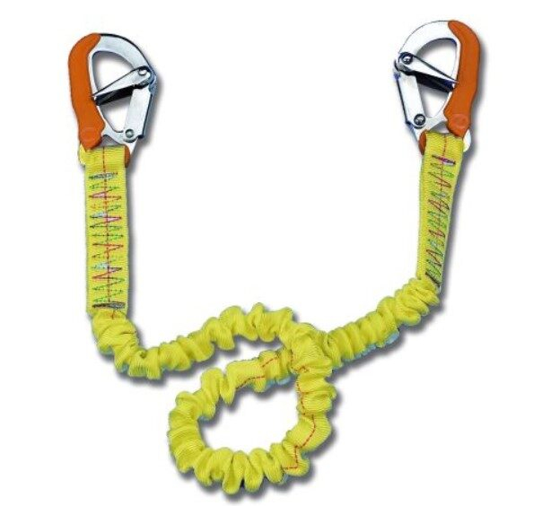 NIROSTA rugalmas mentőkötél - 2 karabiner