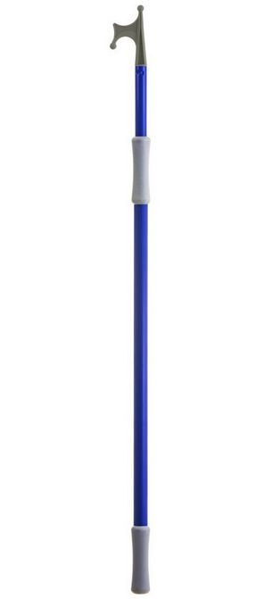 Teleszkópos alumínium csáklya kék 120-200cm, Ø 25/30mm