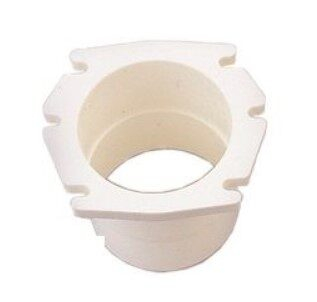 75 mm-es szellőzőcső adapter - fehér