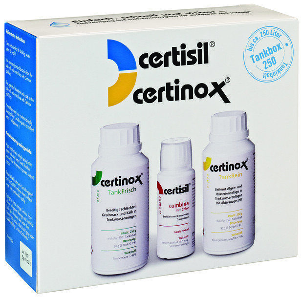 CERTISIL CERTIBOX CB 250 - komplett csomag az ivóvíz higiéniájához
