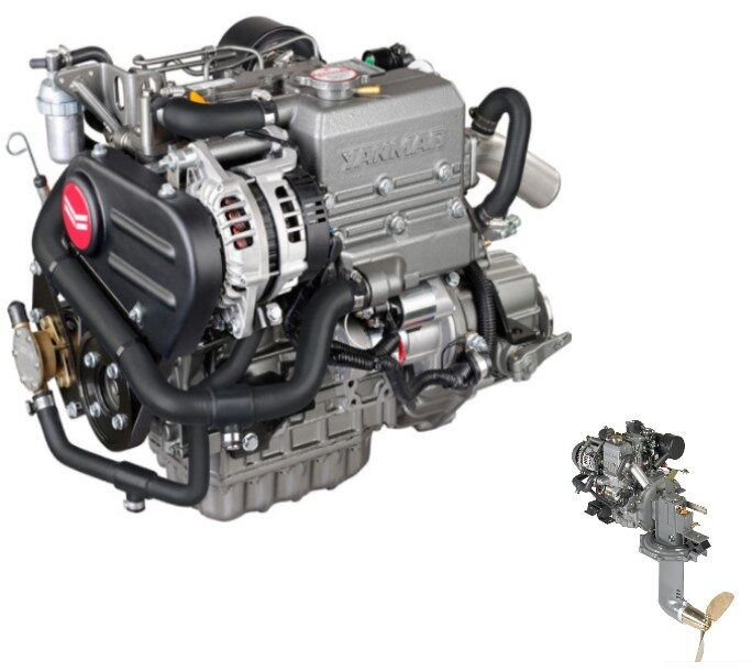 YANMAR 3YM20C so Saildrive SD 25 - 21 LE