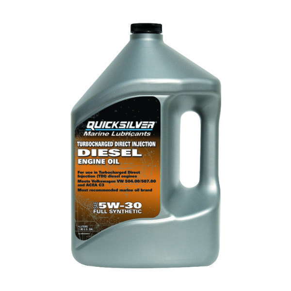 Quicksilver teljesen szintetikus TDI motorolaj - Hajós dízelmotorolaj 4L