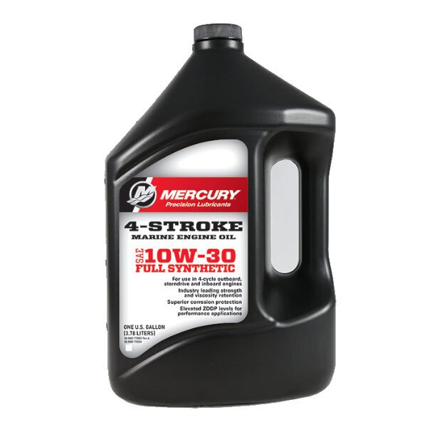 Mercury 4 ütemű motorolaj teljesen szintetikus 10W30 - Hajó 4 ütemű motorolaj 4L