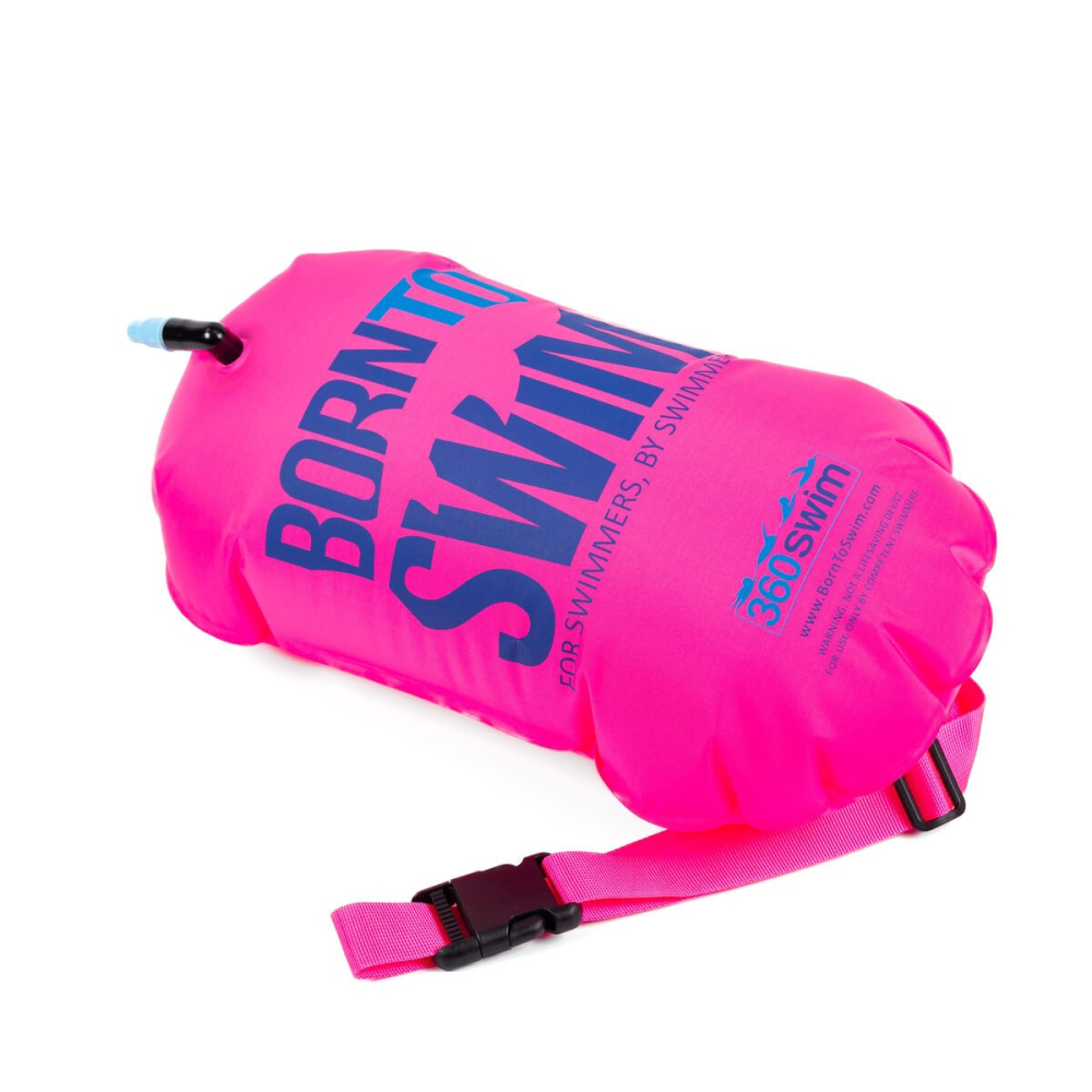 BornToSwim® Mentőgyűrű, úszóbója 64 x 30 cm - rózsaszín