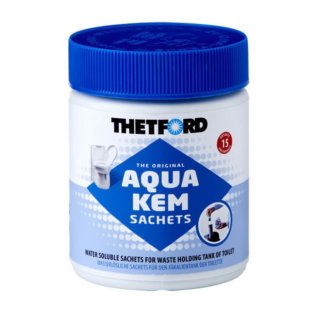 THETFORD AQUA KEM KÉK TASAKOK szennyvíztartályhoz 15 tasak - 375 g