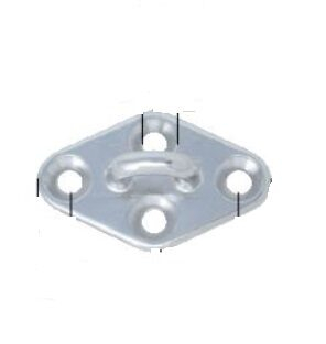 AQUINOX rozsdamentes acéllemez szemmel