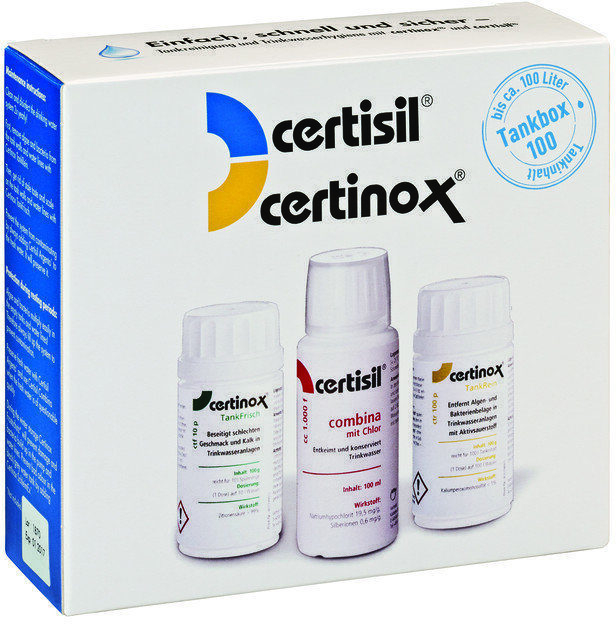 CERTISIL CERTIBOX CB 100 - komplett csomag az ivóvíz higiéniájához