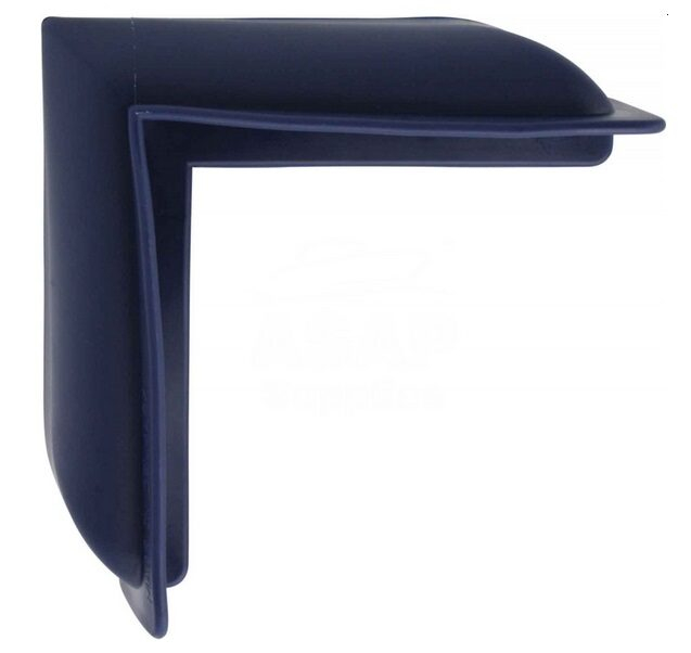 DANFENDER Sarokpontoni ütköző kék – 250/250 × 60 × 100 mm