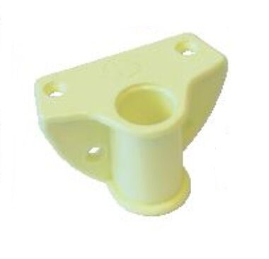 Hüvely evezővillához 60 x 40 mm, furat 18 mm - oldalra szerelhető