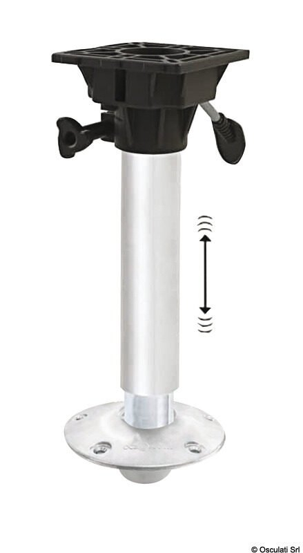 WAVERIDER teleszkópos állvány 440/570 mm levehető - alumínium talppal