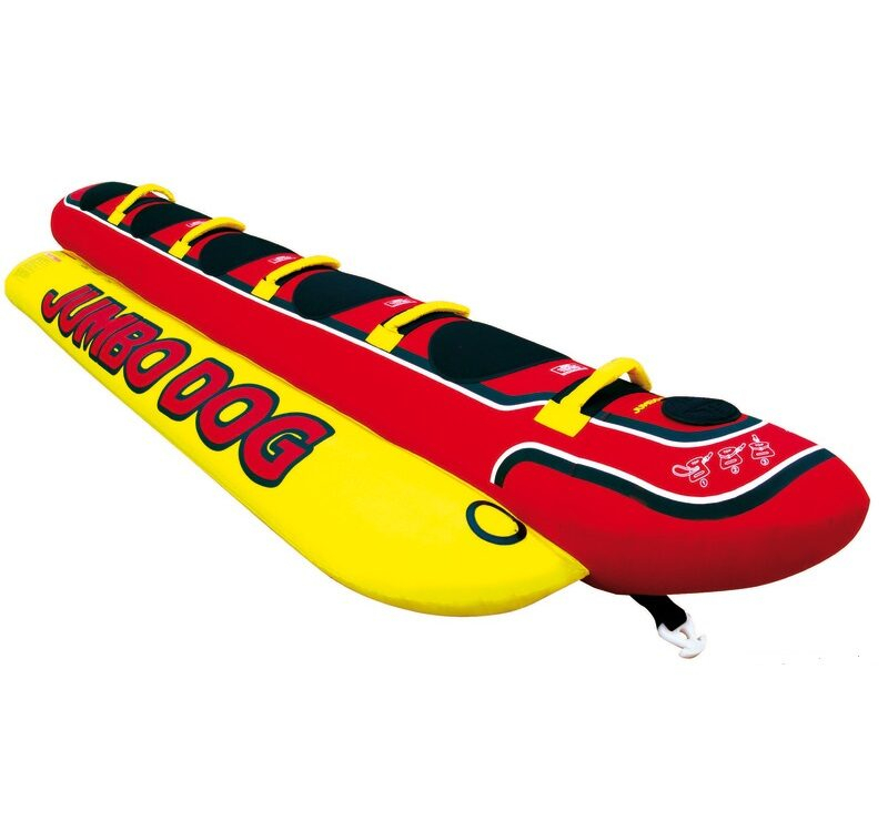 AIRHEAD JUMBO DOG HD-5 felfújható banán - 5 személyes