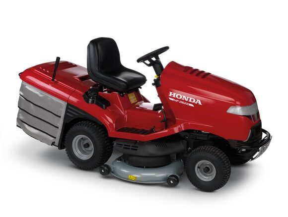 HONDA HF 2625 HM - 122 cm-es traktorfűnyíró, 350 literes kosár, hidrosztatikus hajtás, Versamow mulcsozó.
