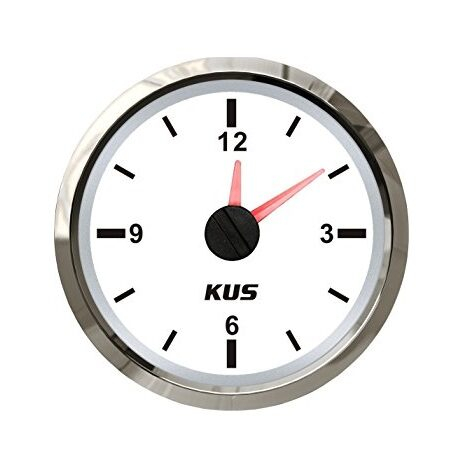 KUS analóg óra - fehér