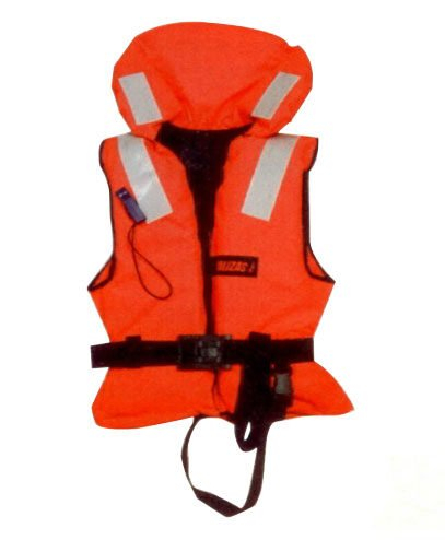 LALIZAS 100N mentőmellény, 40-50 kg-os teherbírással, mellkas kerülete 80-90 cm