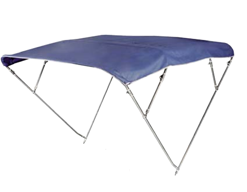 4-ágíu kék DEPTH Bimini - rozsdamentes acél, szélesség 180/190 cm
