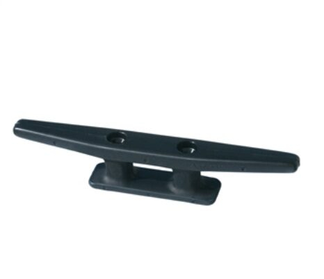 Műanyag kikötőbika fekete - 145 mm