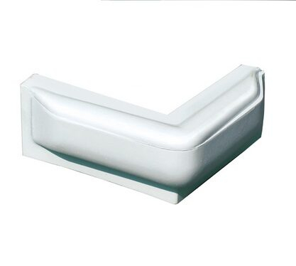 DANFENDER Sarokpontoni ütköző fehér – 250/250 × 70 × 100 mm