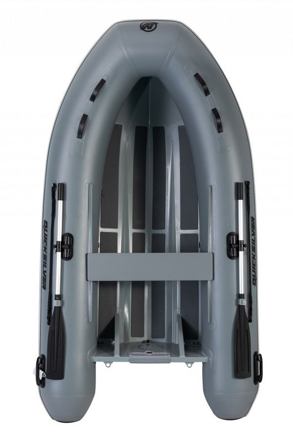 QUICKSILVER 320 ALU RIB tömör padlóval, sötétszürke
