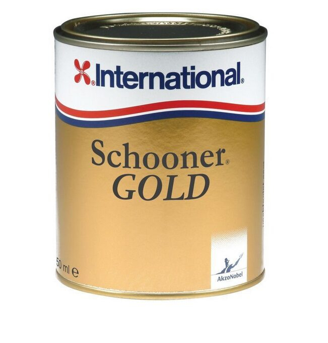 INTERNATIONAL SCHOONER GOLD Egykomponensű fa lakk, Átlátszó 750