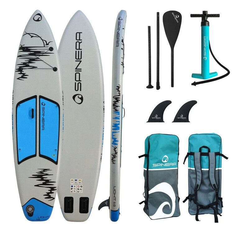 SPINERA SUP szett Light 11.8 ULT SUP deszka - 360 x 84,5 x 15 cm