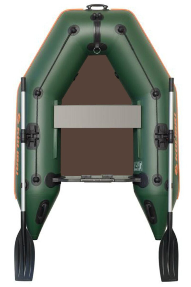 KOLIBRI KM-200P felfújható csónak fix, összecsukható padlóval - zöld