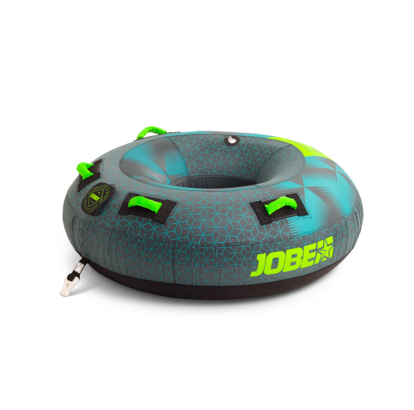 Jobe Hotseat Towable 1P felfújható vízi fánk (funtube) metálkék színben - Ø 128 cm