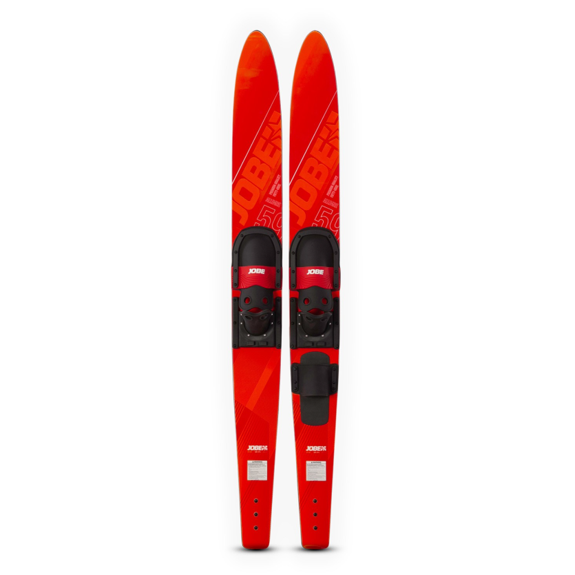 Jobe Allegre 59" Combo Waterskis Red - Combo síléc