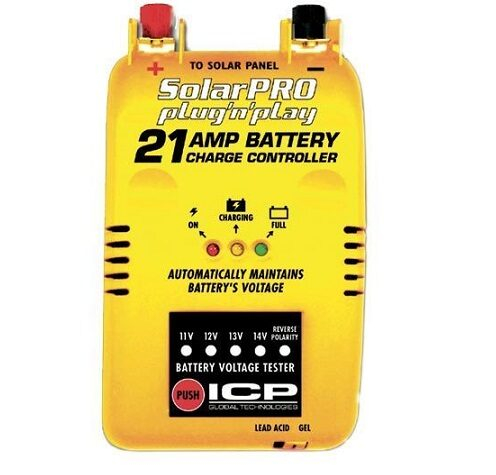 SolarPro napelemes töltésvezérlő 21A