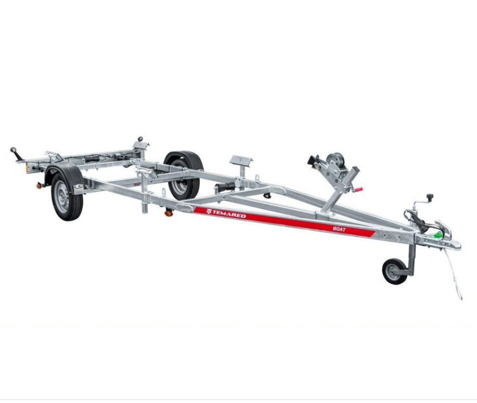 TEMARED Boat B15/076/21 V hajószállító trailer 1500 kg
