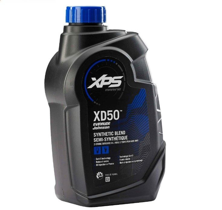 XPS XD50 félszintetikus kétütemű motorolaj JOHNSON/EVINRUDE-hoz - 0,946 l