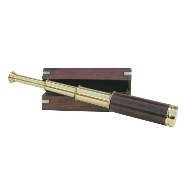 Távcső fadobozban - 35 cm