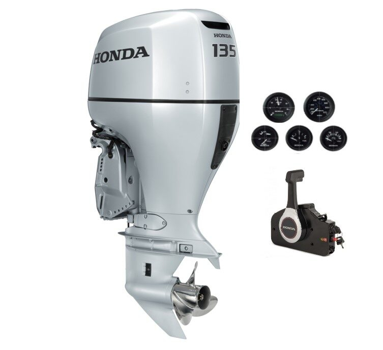 HONDA BF135D LCRU csónakmotor - módosított propeller forgás