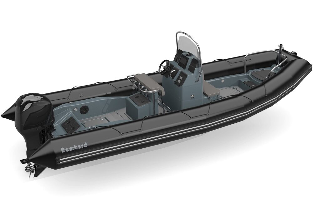 Bombard Explorer 700 NEO felfújható csónak, fekete